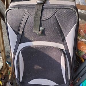 Stylish Black and Gray Men's Travel Bag